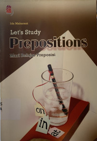 Image of Let's study prepositions : mari belajar preposisi