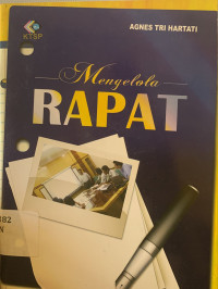 Image of Mengelola rapat